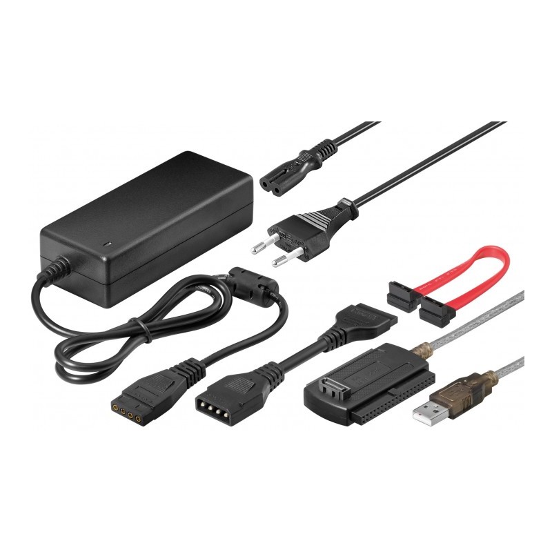 CABLE ADAP USB A SATA IDE + ALIMENTACION