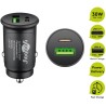 ALIMENTADOR MECHERO 1xUSB+1xUSB C 3A RAP