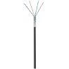 CABLE FTP CAT5E FLEXIBLE NEGRO EXTERIOR