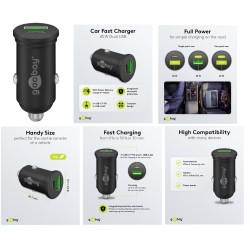 ALIMENTADOR MECHERO USB+USB...