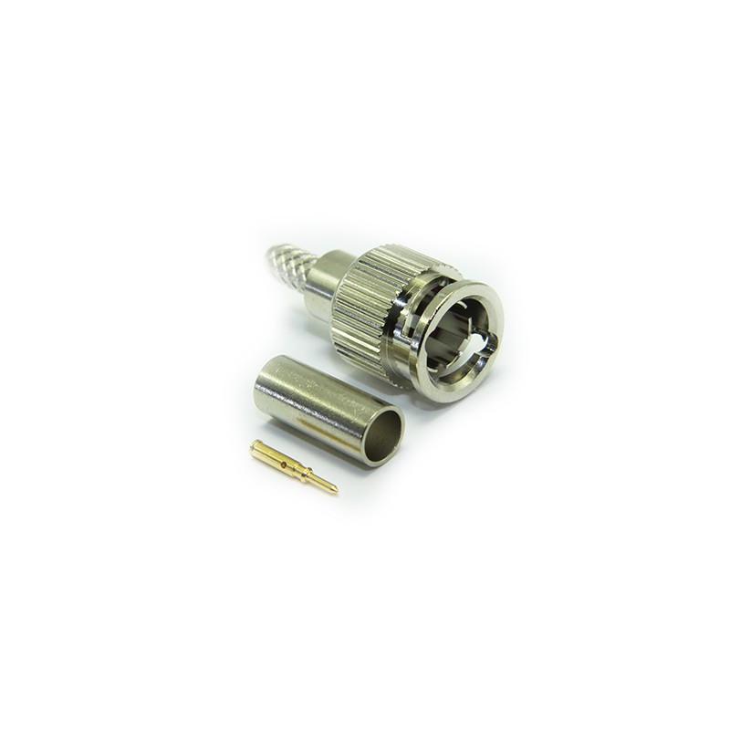 CONECTOR MINI BNC M CRIMP 0.6/2.8 VK5 3G