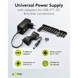 ALIMENTADOR UNIVERSAL 3-12V...