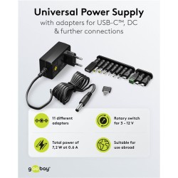 ALIMENTADOR UNIVERSAL 3-12V...