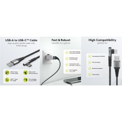 CABLE USB 2.0 TIPO A M USB...