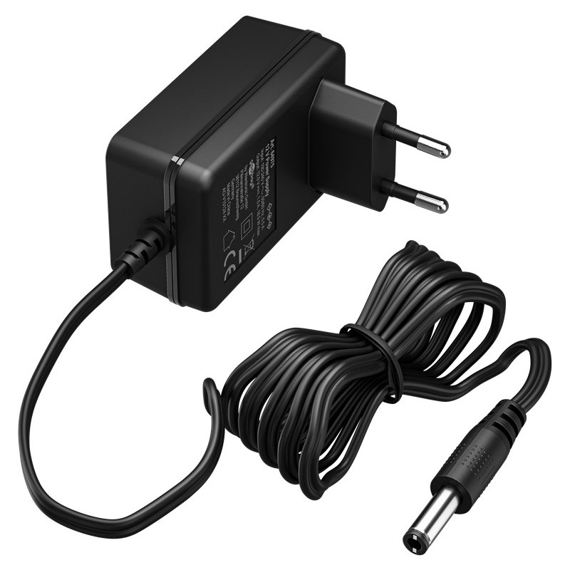 ALIMENTADOR UNIVERSAL 12V 1,5A 18W NEGRO