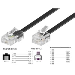 CABLE TELEFONICO RJ45-RJ11...