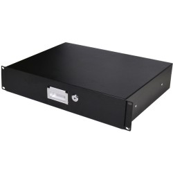 CAJON EXTRAIBLE 2U RACK 19" FONDO 355mm