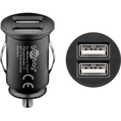 ALIMENTADOR MECHERO 2xUSB 4,8A