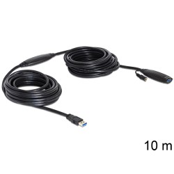 CABLE USB A 3.0 M-H AMPLIFICADO 10M V3.0