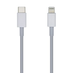 CABLE APPLE USB C M-LIGHTNING M 2M BLANC