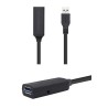 CABLE USB A 3.0 M-H AMPLIFICADO 15M V3.0