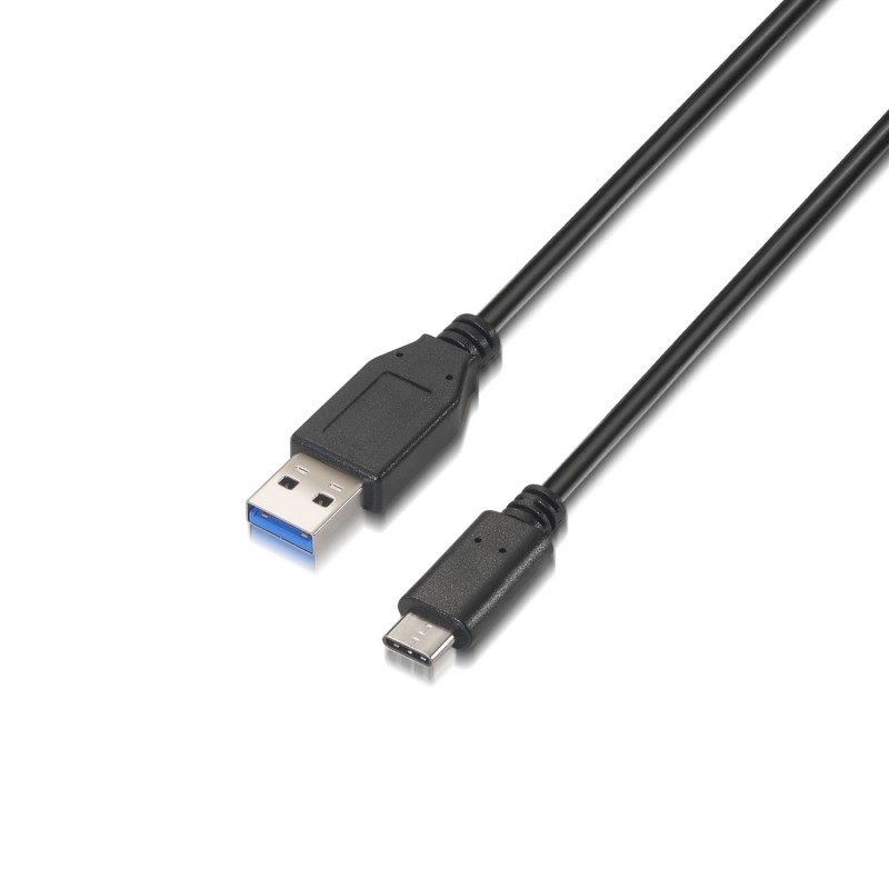 CABLE USB 3.1 TIPO A M-USB C M 1M NEGRO