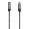 CABLE USB C M-H 3.2GEN2X2 2MTS NYLON