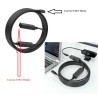 CABLE USB 3.2 TIPO C H-USB C M 5M AMPLIF