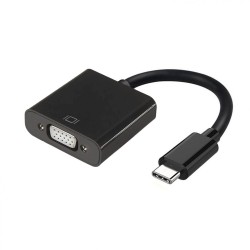 ADAPTADOR USB-C MACHO A VGA HEMBRA 15CM