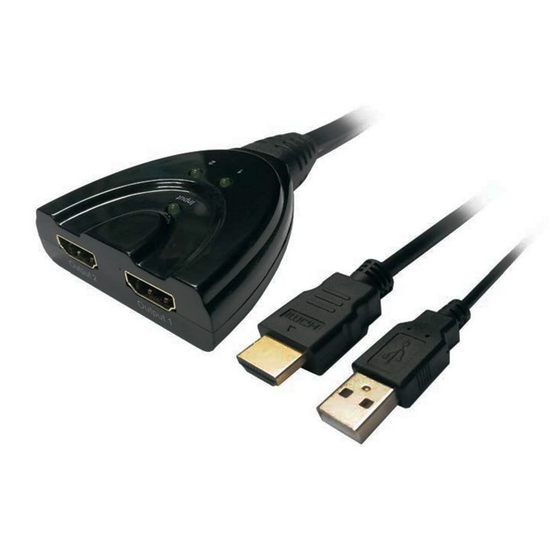 CABLE DUPLICADOR HDMI Mx2 H+USB AMPLIFIC
