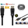 CABLE DISPLAYPORT M-M 8K V.1.4 1M (VESA)