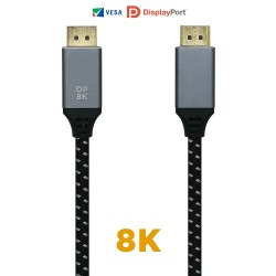 CABLE DISPLAYPORT M-M V1.4...