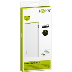 POWERBANK 10.000 mAh SLIM 2 SALIDAS USB