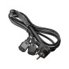 CABLE ALIMENTACION "Y" RED-2xCPU C13 1M