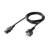 CABLE ALIMENTACION ARGENTINA-C13 H 1,8M