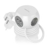 REGLETA 3 TOMAS SCHUKO+2xUSB+2xUSBc CUBO
