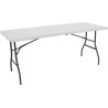 MESA PLEGABLE PORTATIL RECTAGULAR 1,8Mts