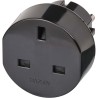 ADAPTADOR DE UK A EUROPA NEGRO CON TT