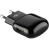 ALIMENTADOR 220V 1xUSB 2A NEGRO