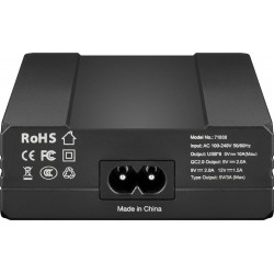 ALIMENTADOR MULTICARGADOR 5xUSB+C 10A