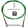 CABLE BNC M-M MINI RG59 10M 75Ohm VERDE