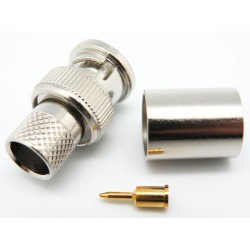 CONECTOR BNC MACHO RG214...