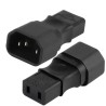 ADAPTADOR C14 MACHO-C9 HEMBRA RECTO