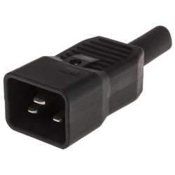 CONECTOR ALIMENTACION C20 MACHO