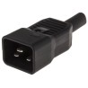 CONECTOR ALIMENTACION C20 MACHO