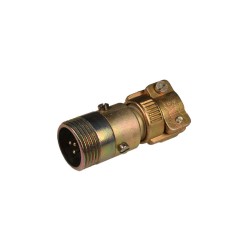 CONECTOR MILITAR CIRCULAR 3 PINES MACHO