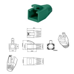CAPUCHON PARA RJ45 CAT7...