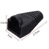 CAPUCHON PARA RJ45 NEGRO
