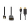CABLE MINIDP M-HDMI M 2M NEGRO 4K@60Hz