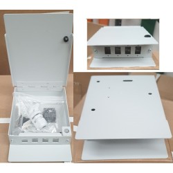 CAJA MURAL 4xSC SIMPLEX-4xLC DUPLEX META