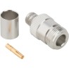 CONECTOR N HEMBRA RG213 CRIMPAR