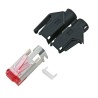 CONECTOR RJ45 MACHO FTP CAT6 CODO