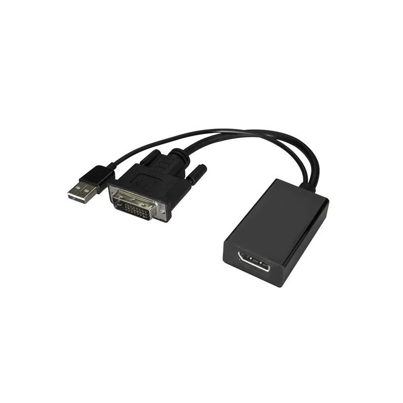 ADAPTADOR DVI M-DISPLAYPORT H+USB ALIMEN
