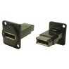 CONECTOR ADAPTADOR DISPLAYPORT H-H PANEL