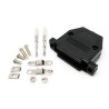 CARCASA DB25 PLASTICO NEGRO TORNILLO LAR