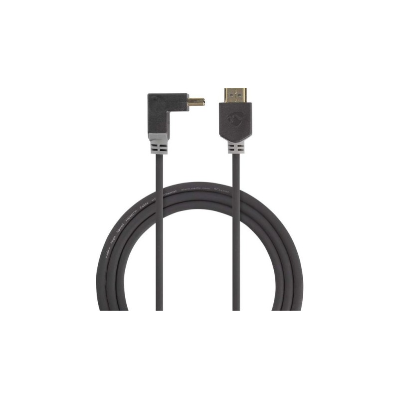 CABLE HDMI M Recto-M Codo 4K 2M (270º)