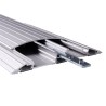 DLP CANAL DE SUELO 145X20mm X1,2MTS ALUM