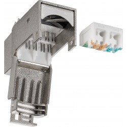 CONECTOR RJ45 HEMBRA SFTP CAT6A BLINSLIM