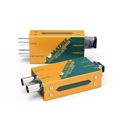 EXTENSOR BNC SDI 3G FIBRA LC 20km