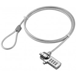 CABLE SEGURIDAD ACERO 4,5mm...